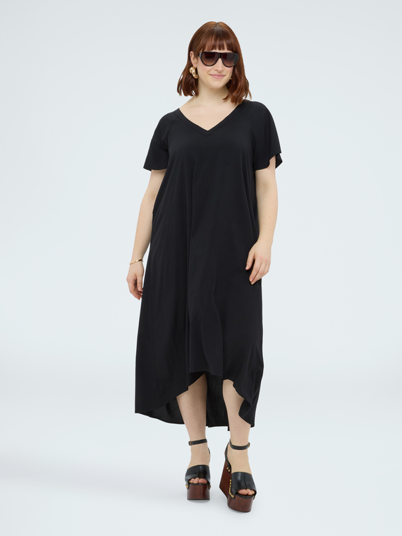 Long viscose dress