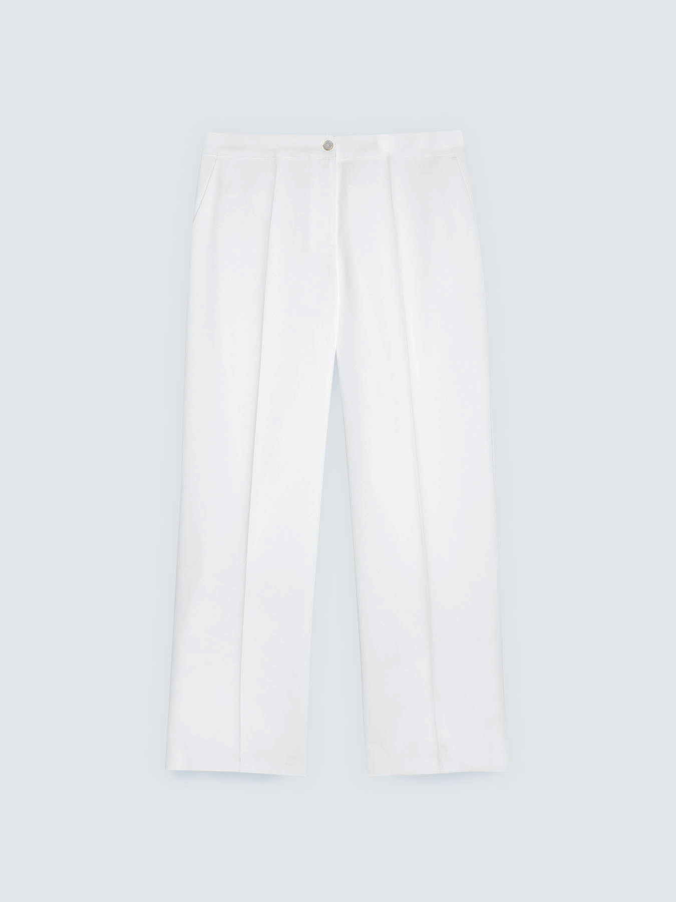 Wide Leg Trousers in fluid stretch fabric image number 4