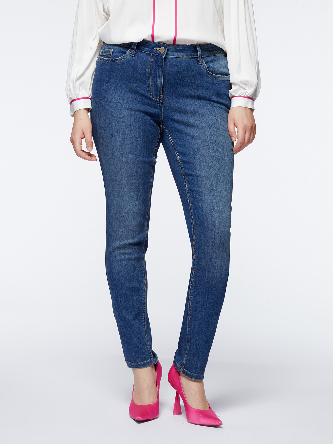 Jeans skinny push up modello Giada image number 0