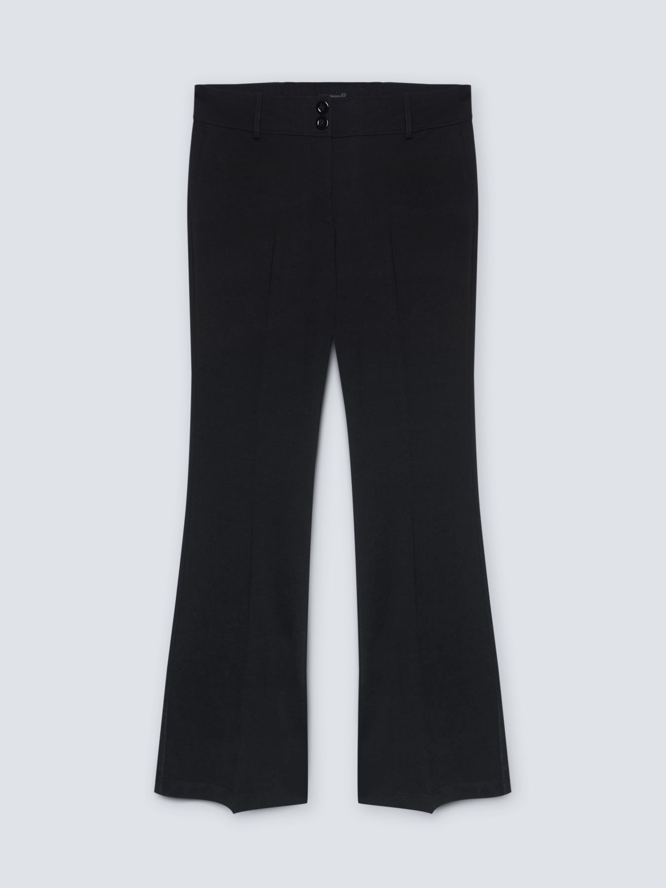 Milano-stitch flared trousers image number 3