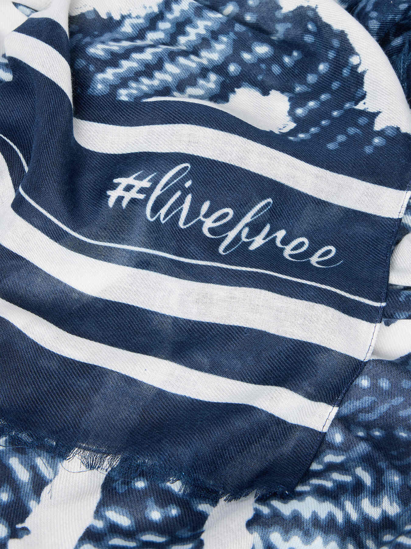 Foulard stampa lettering image number 2