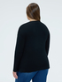 Cardigan scollo a V con bottoni image number 1