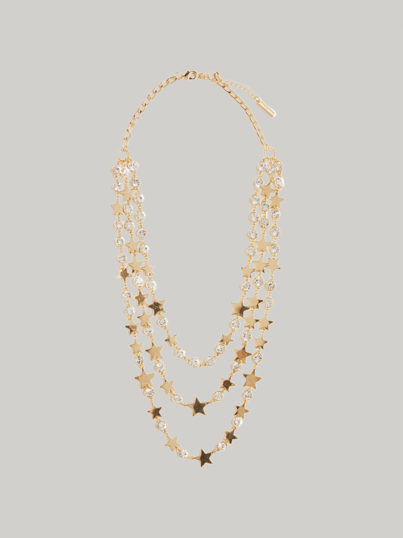 Long necklace with stars image number 0