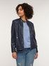 Faux leather jacket with zip image number 2