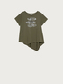 Asymmetrisches T-Shirt mit Druck image number 3
