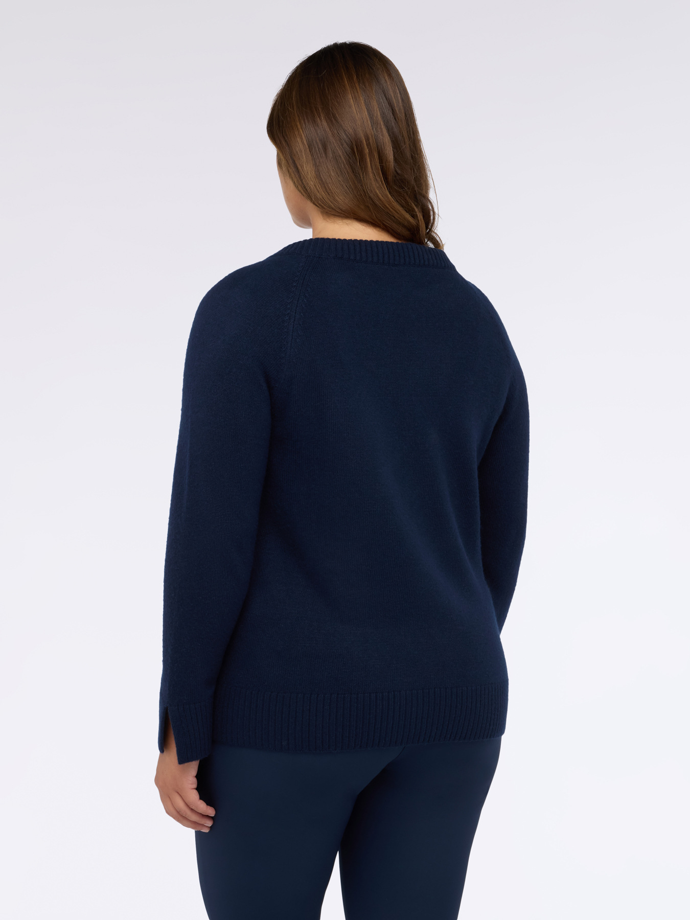 Maglia girocollo con dettagli cut out image number 2