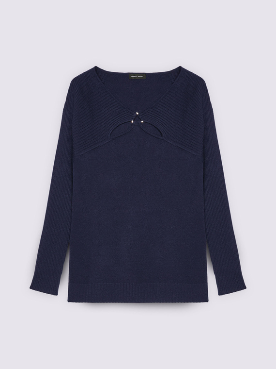 Pullover mit Cut-out-Details