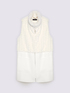 Long vest in double fabric image number 4
