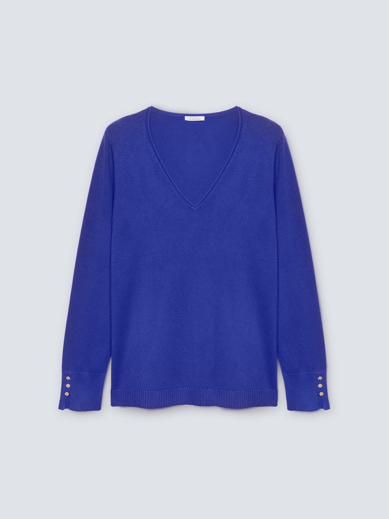 Maglia con scollo a V image number 4