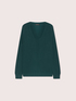 V-Ausschnitt-Pullover aus Viskose-Mix image number 4