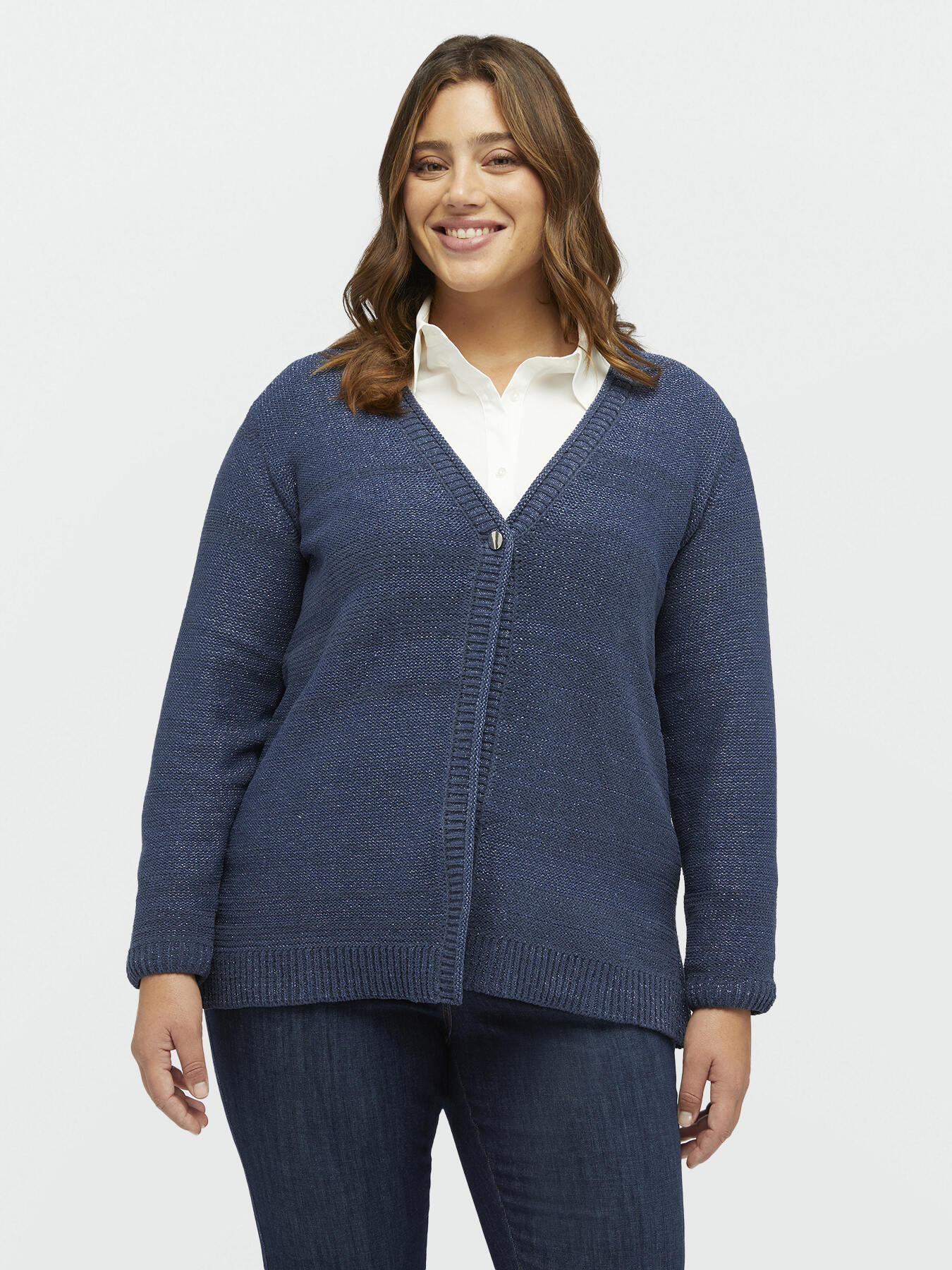 Cardigan aus Lurexgarn image number 2