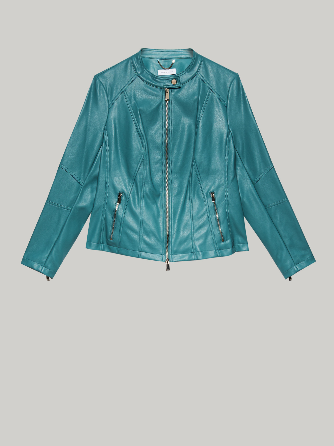 Giacca corta in similpelle image number 3