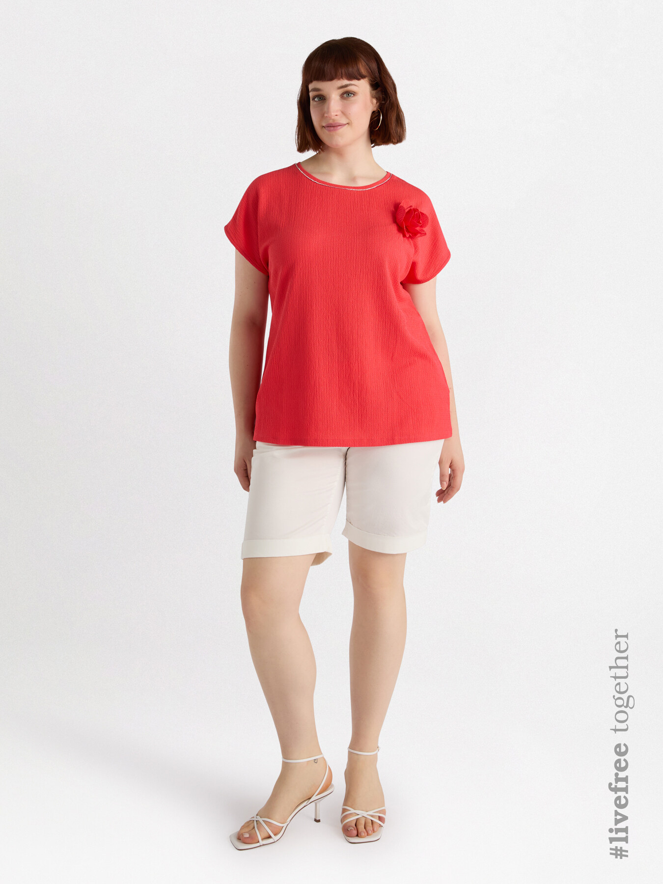 Stretch cotton shorts image number 0