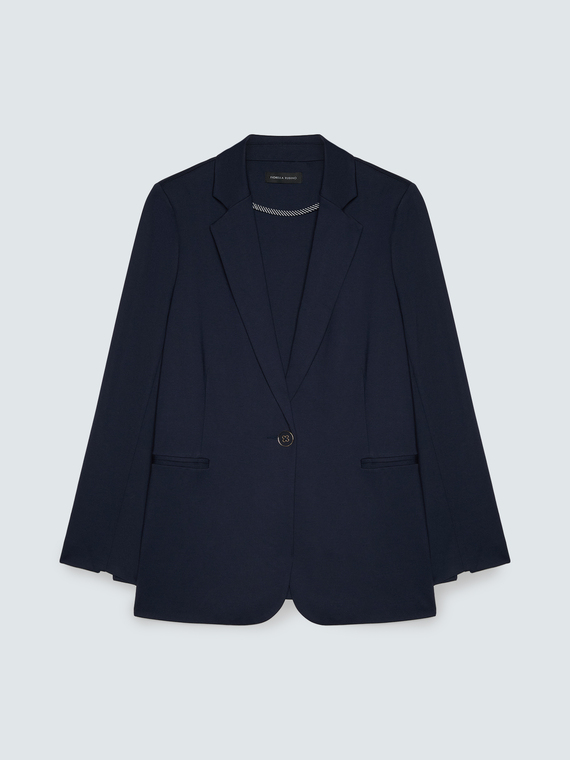 Blazer aus Punto Milano
