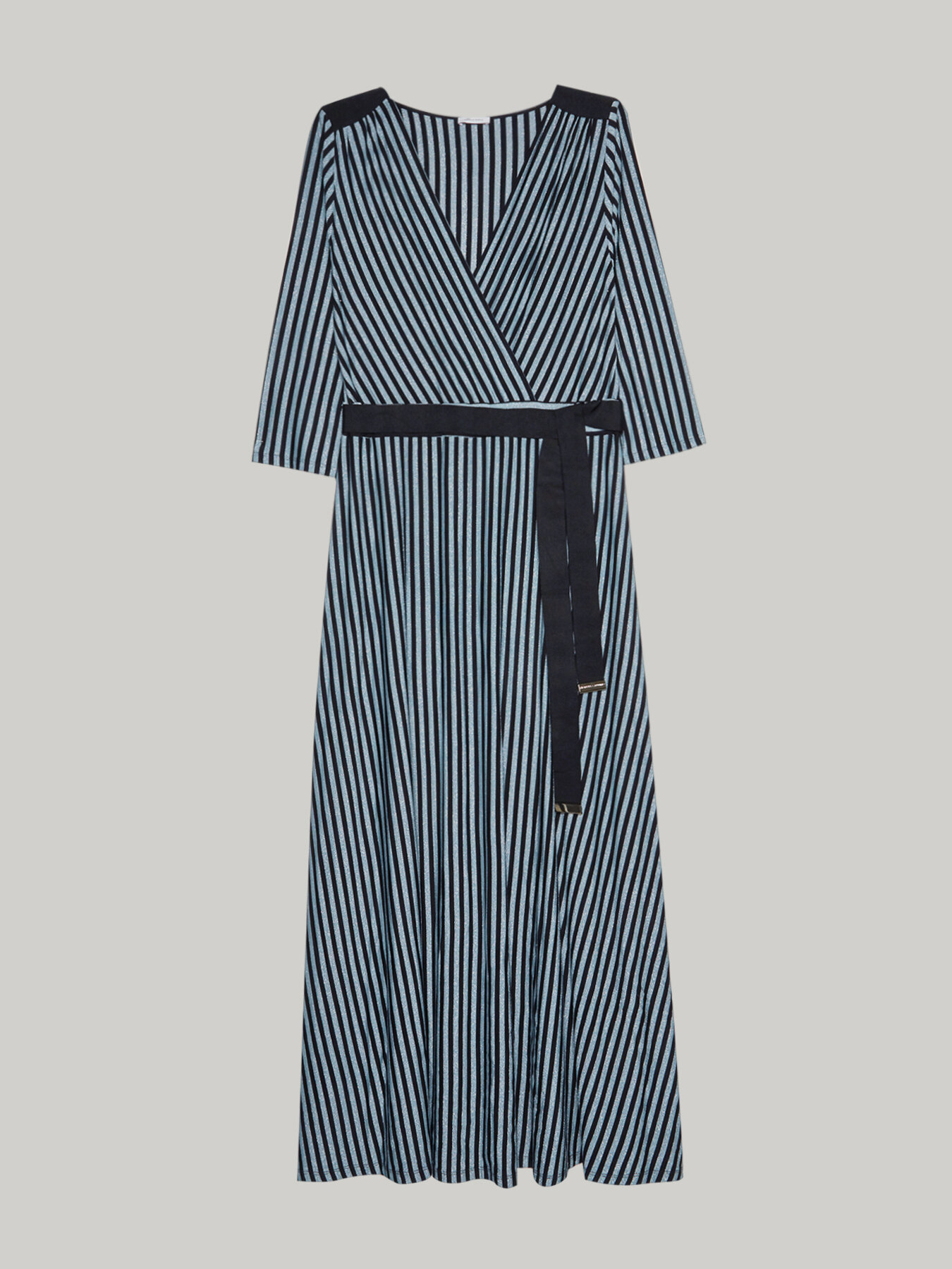 Vestito lungo a righe image number 3