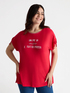 Embroidered T-shirt in LENZING&trade; ECOVERO&trade; viscose image number 3