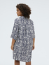 Hemdblusenkleid aus Viskose mit Print image number 1