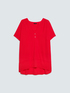 T-Shirt aus Lyocell-Mischung mit Kn&ouml;pfen image number 4