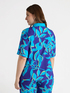 Blusa floreale in viscosa LENZING&trade; ECOVERO&trade; image number 1