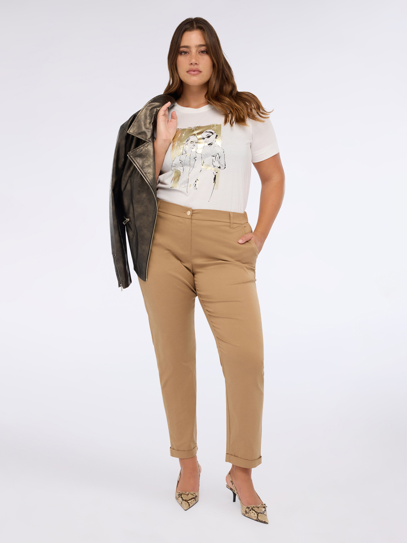 T-shirt en jersey avec imprim&eacute; image number 2