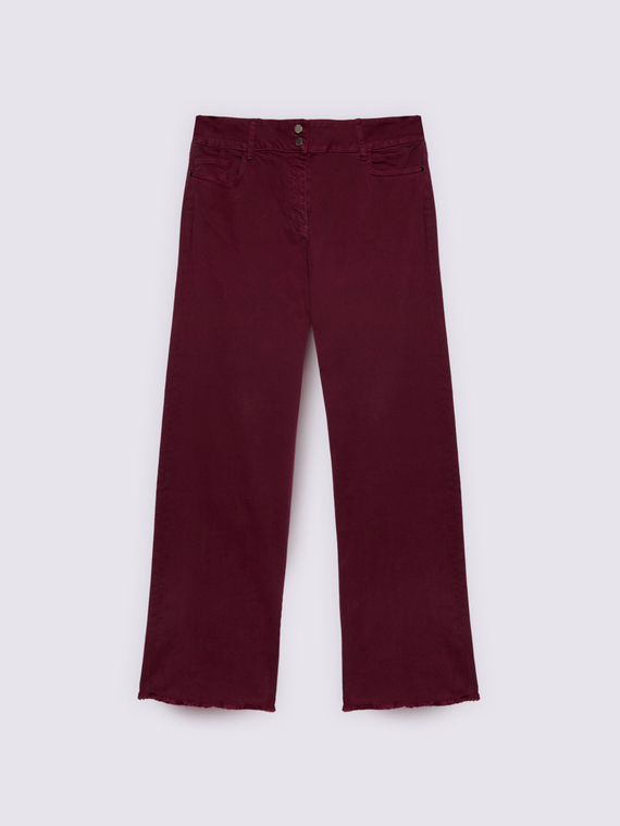 Jeans new regular burgundy - vista alternativa | Fiorella Rubino