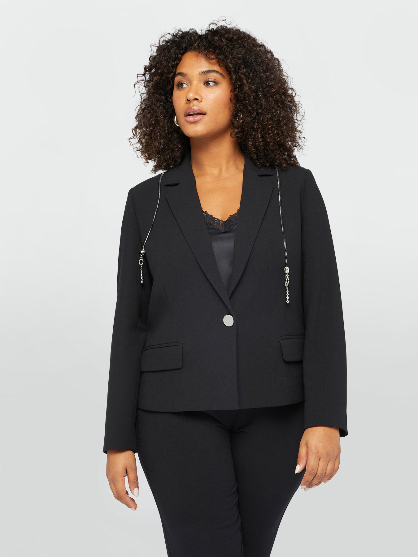 Blazer avec fermeture &eacute;clair image number 0