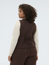 Linen and viscose blend vest image number 1