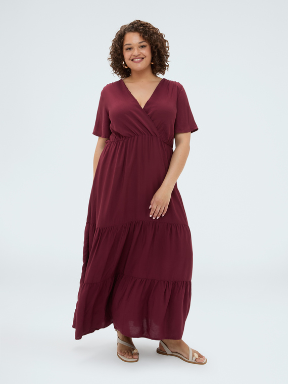 Robe longue Smile en viscose