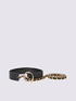 Chain belt with round buckle image number 1