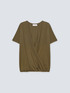 T-shirt with front cross over image number 3