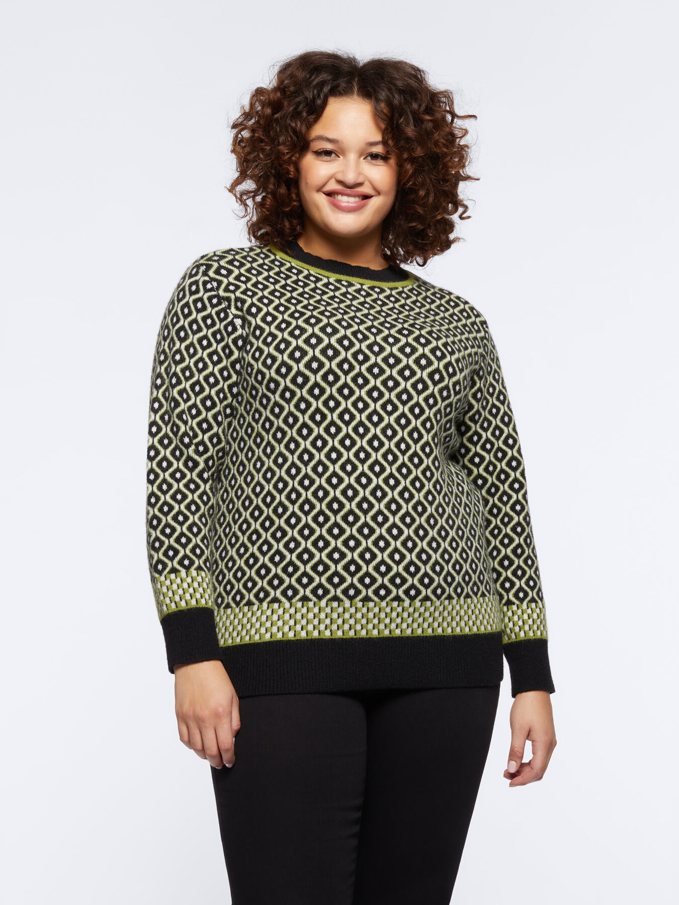 Jacquard-Pullover image number 0