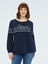 Sweat-shirt en coton avec imprim&eacute; image number 0