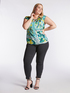 Jeggings with lace at the hem image number 0