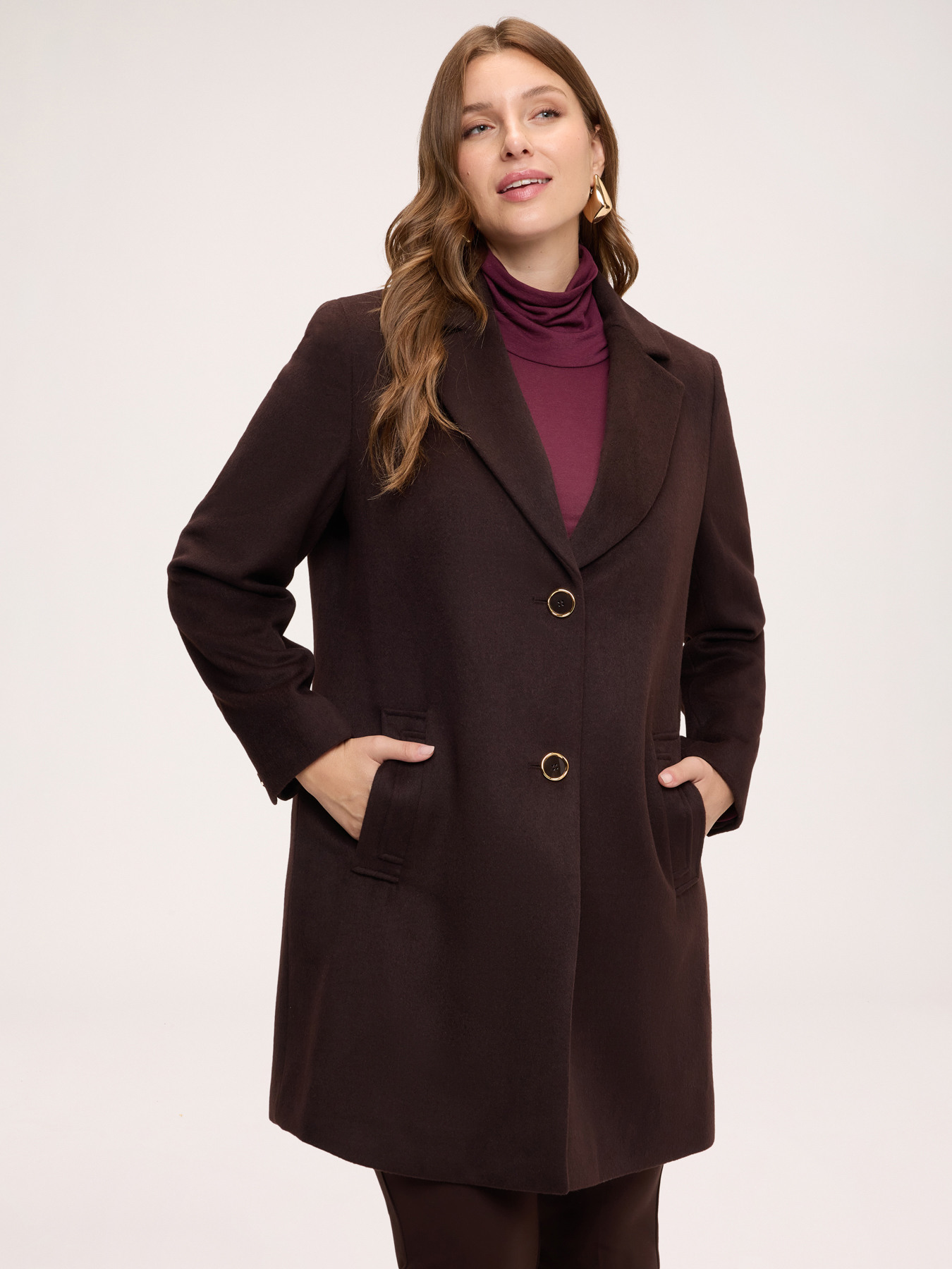 Manteau avec fermeture simple boutonnage image number 0