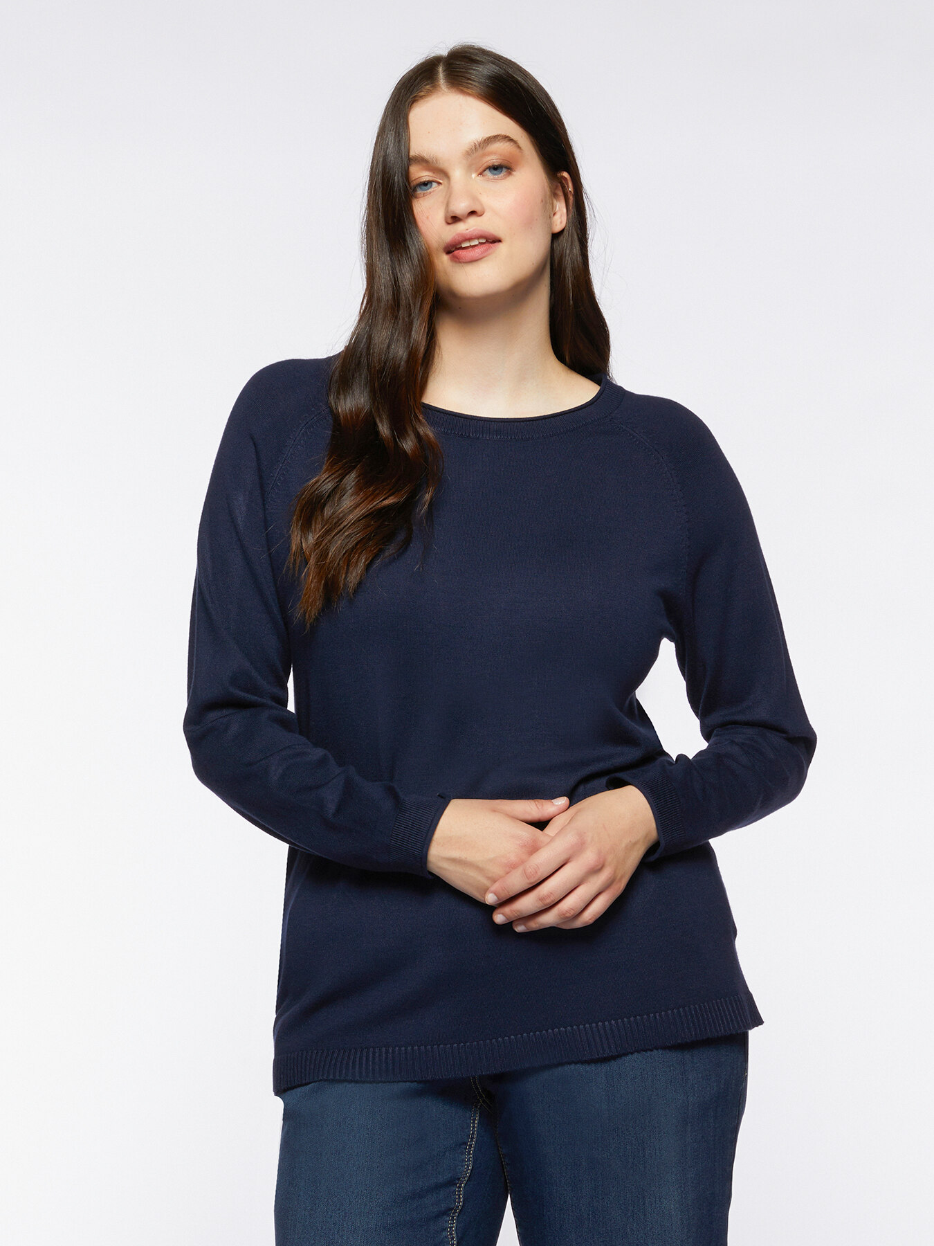 Jersey con escote de barco image number 2