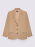 Velvet blazer with light spots image number 1