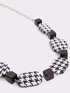 Collana lunga pied de poule image number 1
