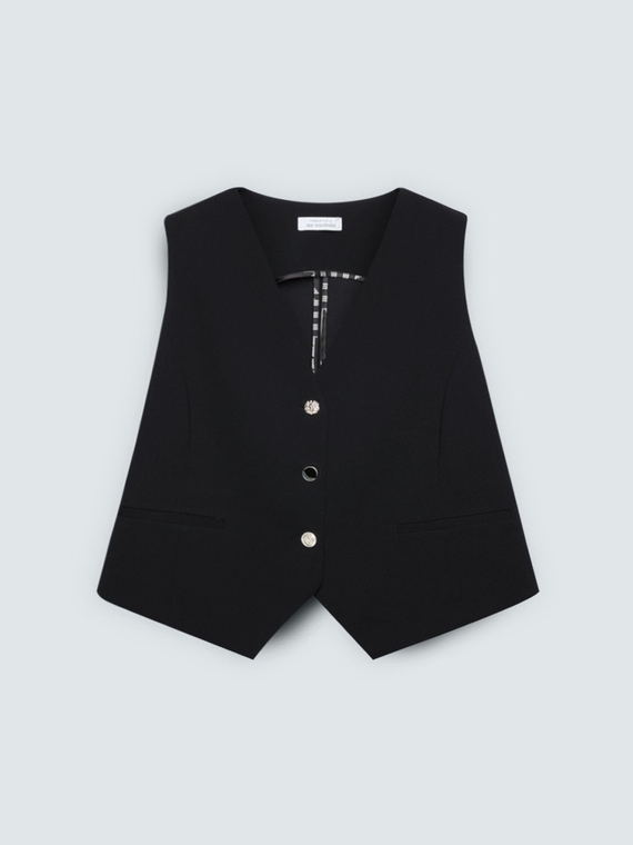 Gilet en tissu extensible