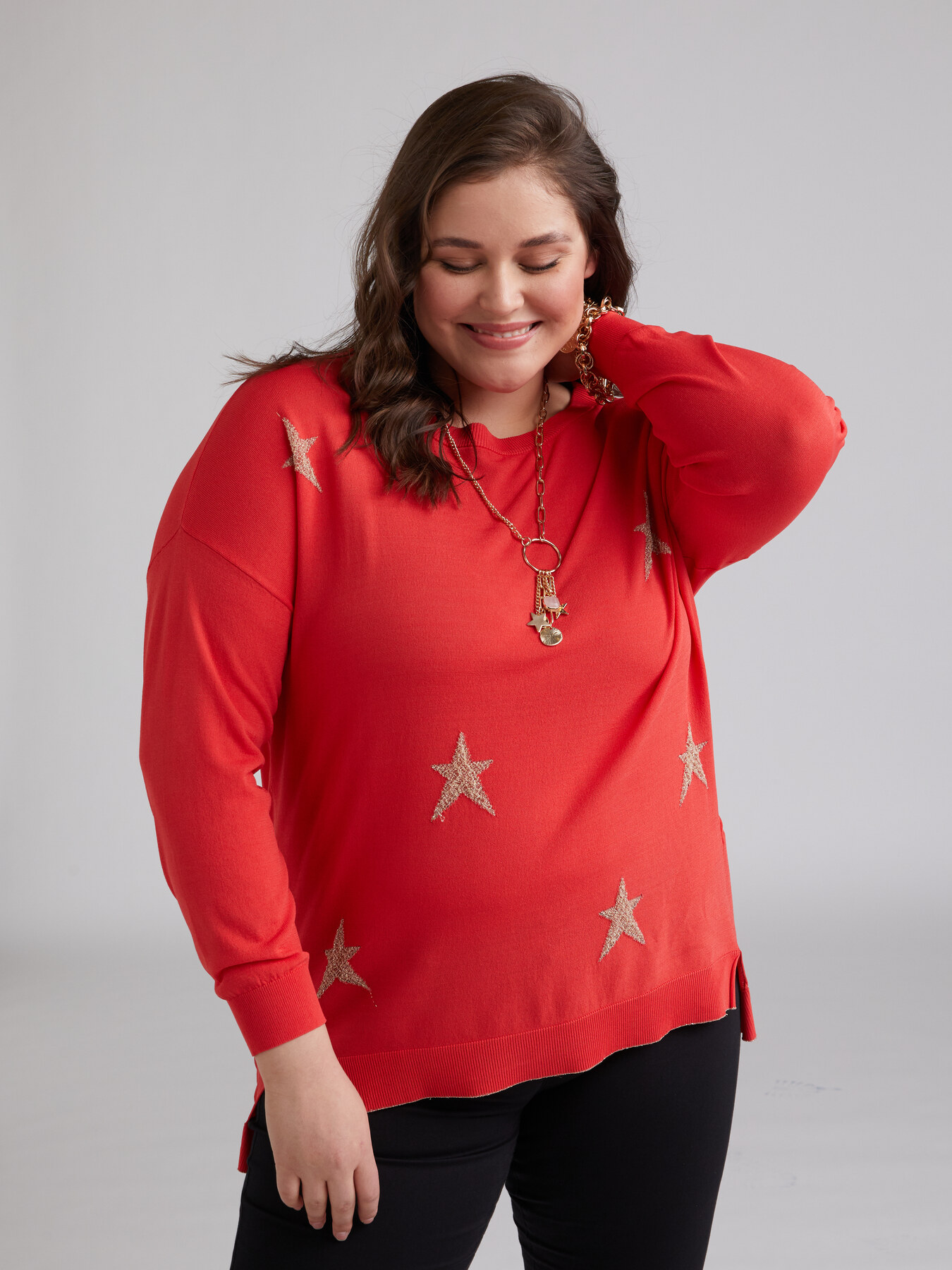 Sweater with stars image number 0