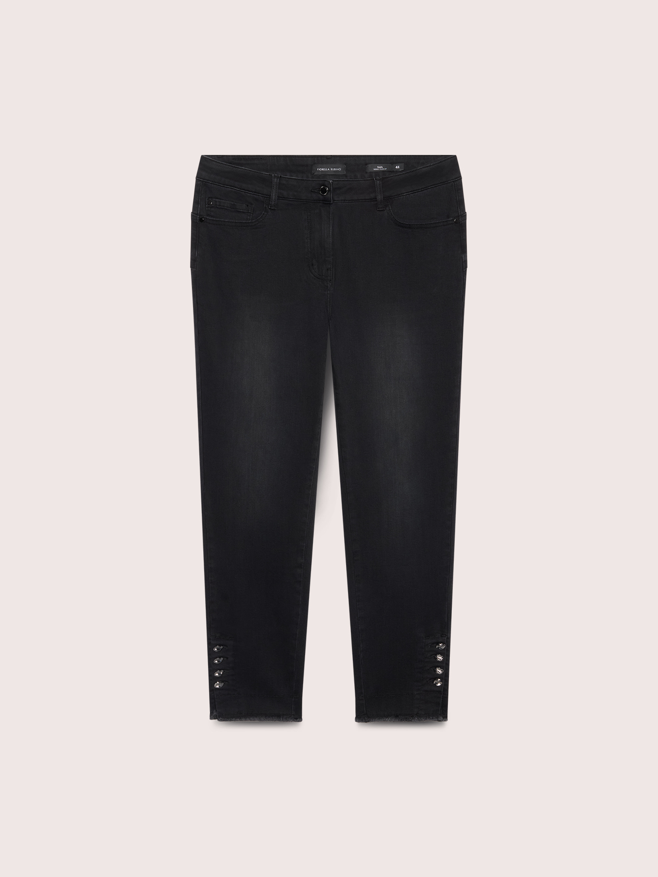 Skinny-Jeans mit Applikationen image number 0