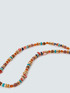 Long necklace with multicolored beads image number 1