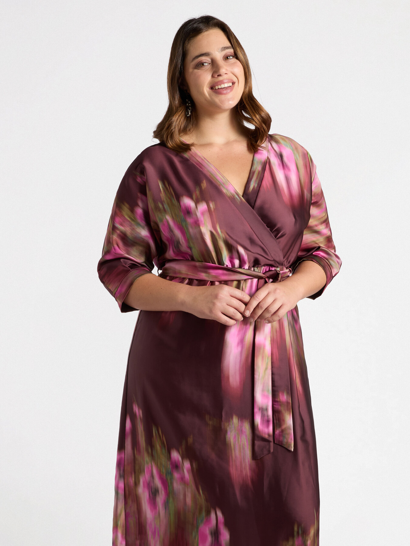 Ombr&eacute; print dress image number 2