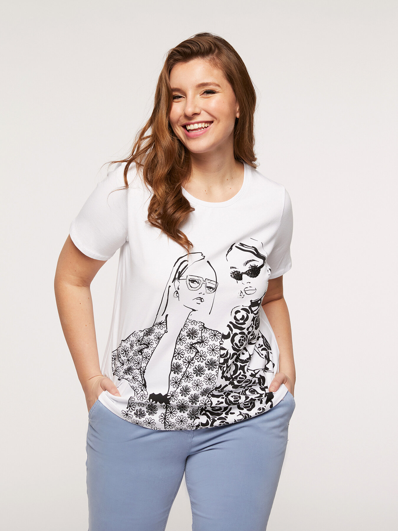 T-shirt con stampa image number 0