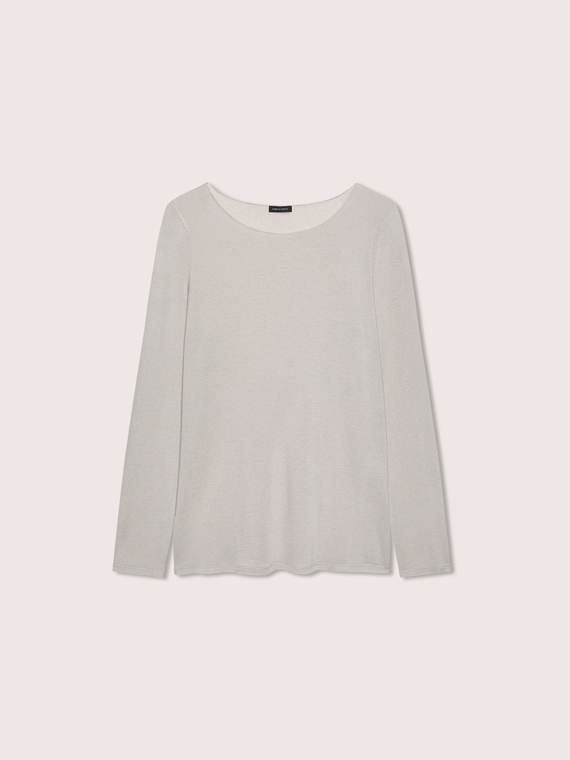 Maglia second skin in misto cashmere