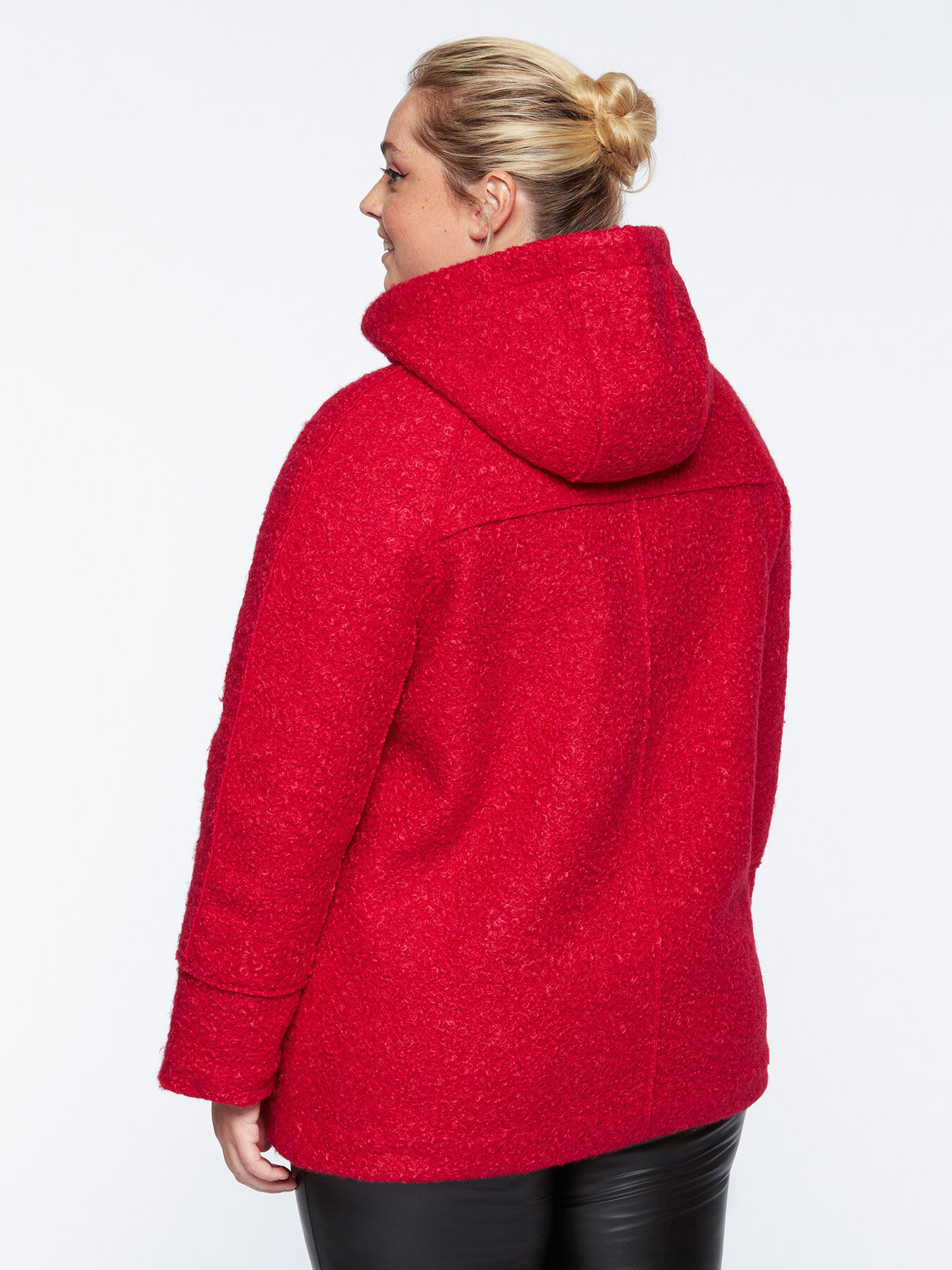 Cappotto in tessuto boucl&eacute; image number 1