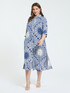 Bandana print shirt dress image number 0