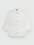 Camisa con bordes calados image number 4