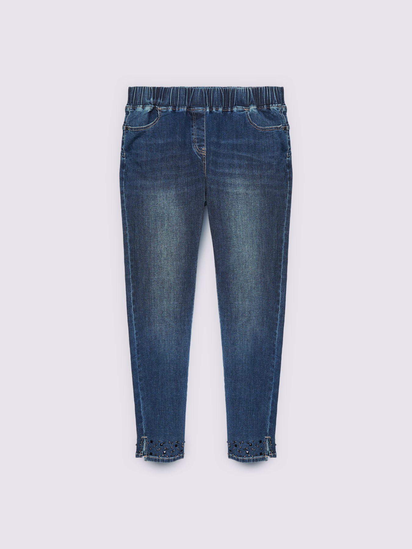 Jeggings avec applications brillantes image number 4