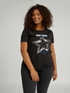 T-Shirt mit Pailletten-Stern image number 0