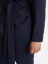 Blazer with side fastening and beads on the pockets image number 3